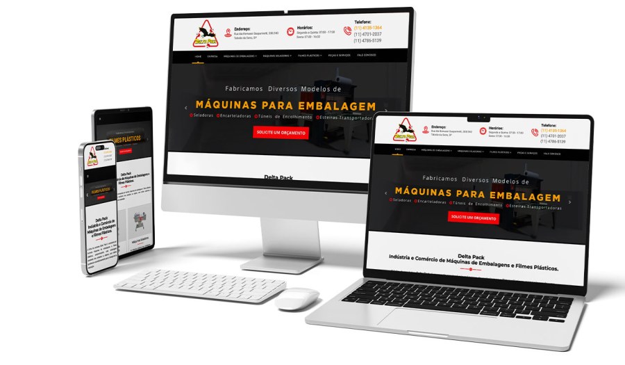 Máquina industrial Delta Pack